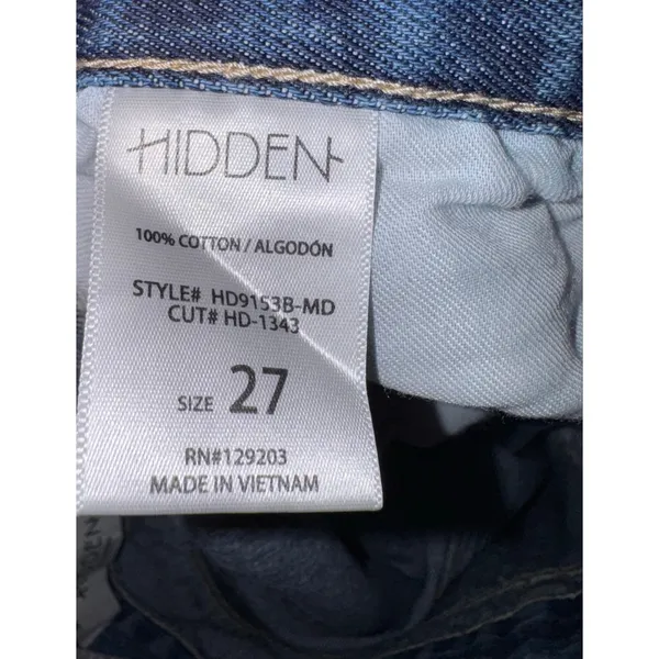 Hidden Alyx‎ Wide Leg Baggy Jeans Women's 27 High Rise Denim New Streetwear - Image 9