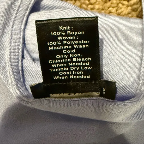 Ann Taylor Factory Light Blue Tank Top - Image 10