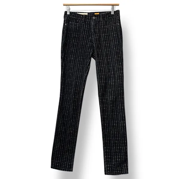 Pilcro‎ Anthropologie Womens Serif Fit Corduroy Pants 27 Textured Geometric Soft - Image 2