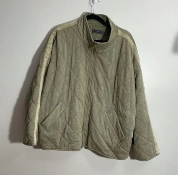 Collection Quilted French Terry Jacket Size XL - Image 3