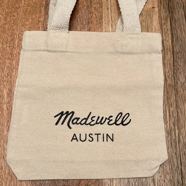 NWOT Madewell Austin Canvas Tote Bag - Image 3