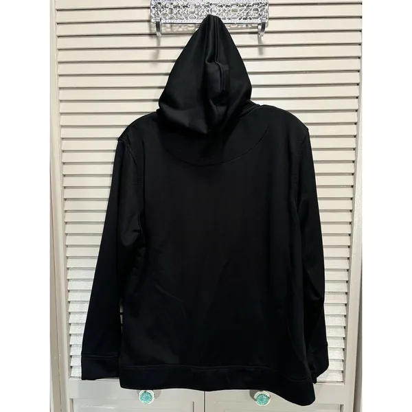 Realtree Black/Pink Pullover‎ Long Sleeve Hoodie Logo Graphic No Tag Size Medium - Image 5