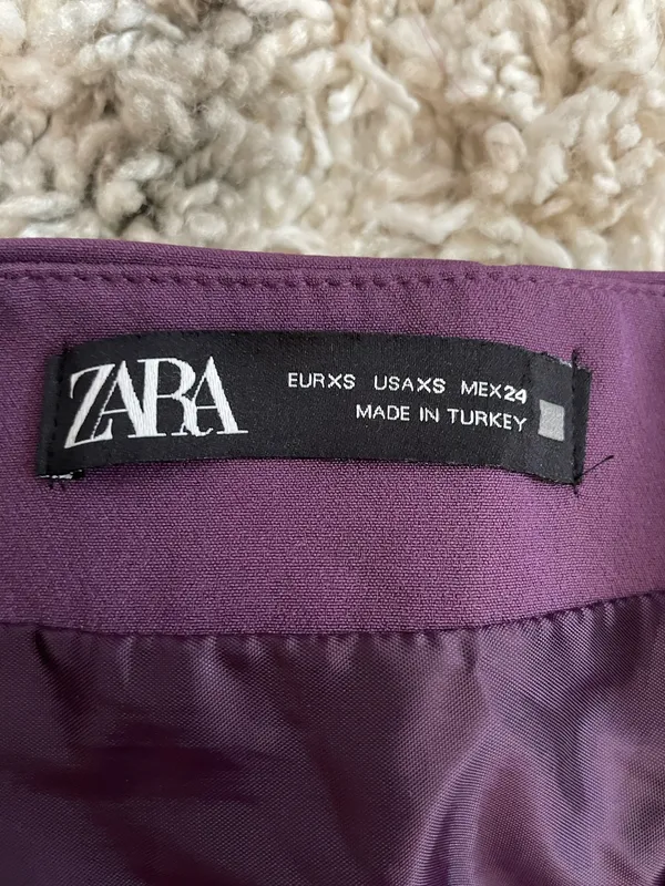 ZARA Purple skirt - Image 4