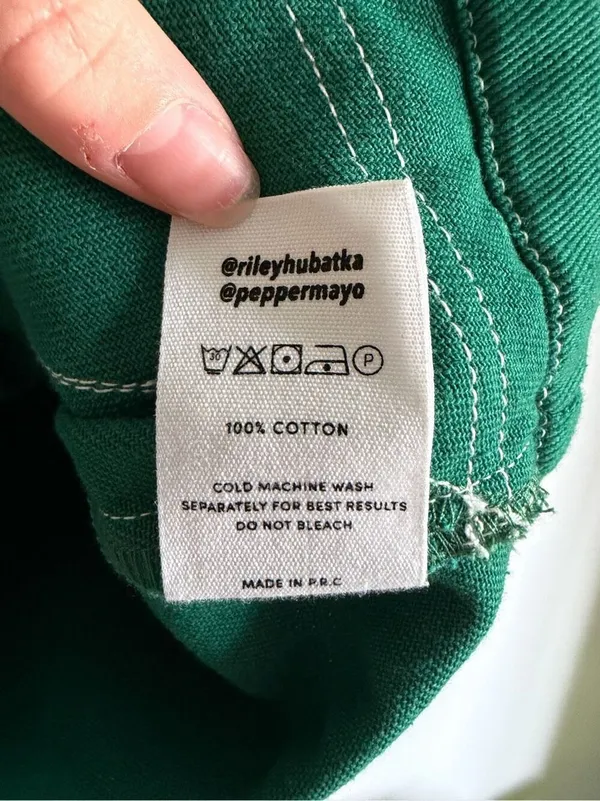 Peppermayo x Riley Hubatka Pit Stop Drill Jacket Size 2 - Image 8