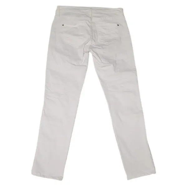 James Jeans‎ Moto Slim Skinny Jeans Womens Size 29 White Biker Edgy Cotton Denim - Image 2