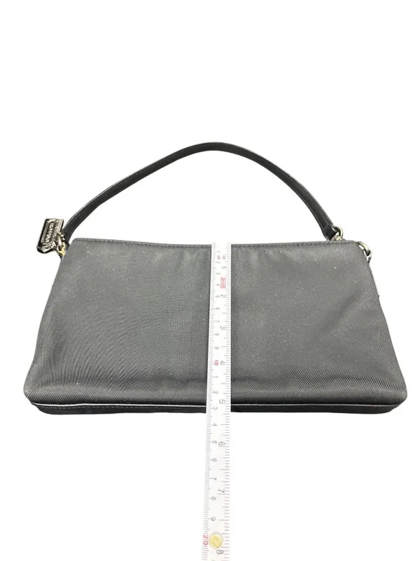 Coach Vintage Mercer Demi 7407 black nylon leather trim Y2K mini bag SKU 10424 - Image 12