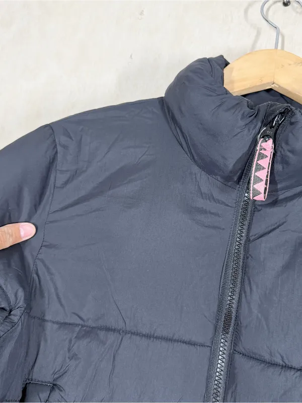 Stoic Women’s Synthetic Insulated Cropped Puffy Jacket in Black S - Image 10