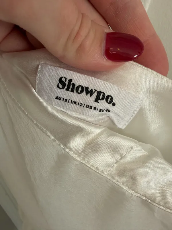 Showpo White Maxi Dress - Image 5