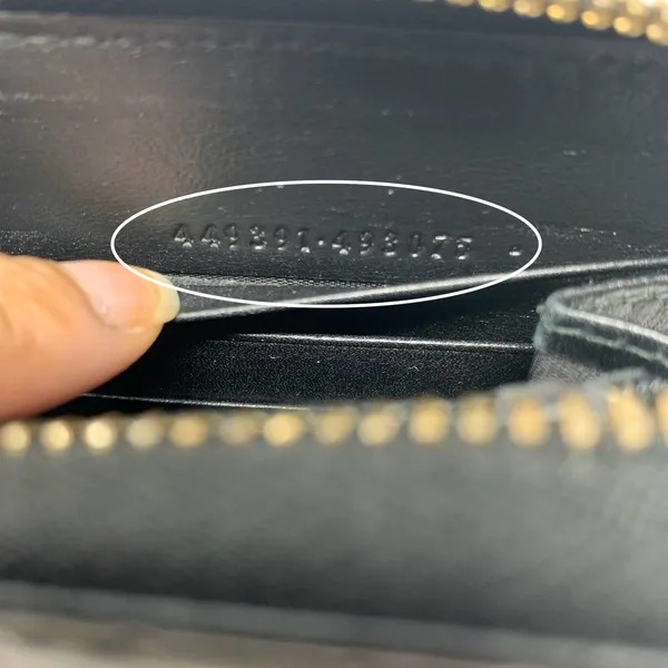 Gucci Microguccissima Black Leather Zip Around Continental Wallet - Image 9