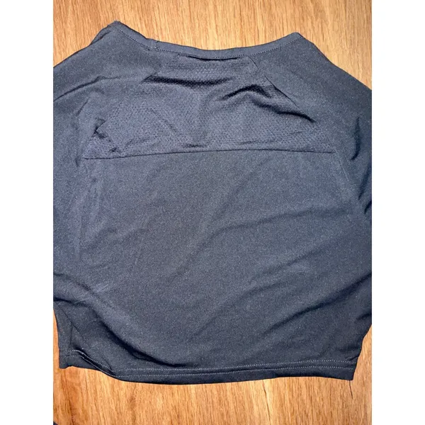 Gymshark Womens Black dri-fit material Long Sleeve Mesh‎ Back Crop Top XS - Image 4