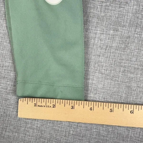 Nike Dri-FIT Leggings Womens XS Green Ankle Skinny Logo Yoga Running Gym Pants - Image 6