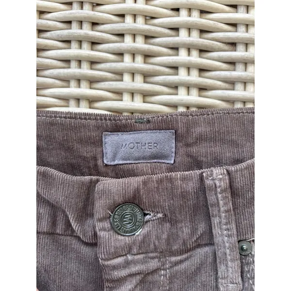 Mother High Waisted Looker‎ Ankle Chew Corduroy Jeans 27 Skinny Layered staple - Image 7