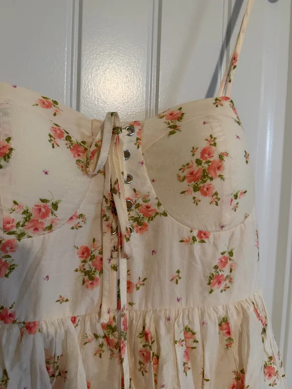 Altar'd State Mini Floral Dress - Image 4