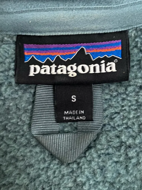 Patagonia Women's Quarter-Zip Fleece Pullover in Heather Blue — Size Small - Image 5