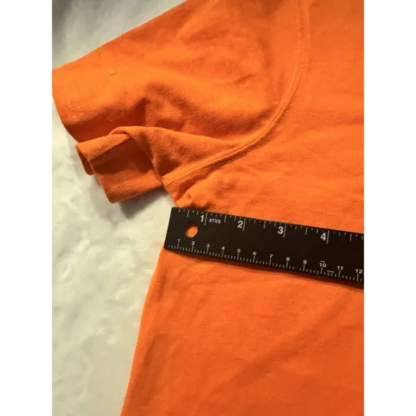 Carhartt Women Loose Fit Heavyweight Short-Sleeve Pocket T-Shirt XLBright Orange - Image 7