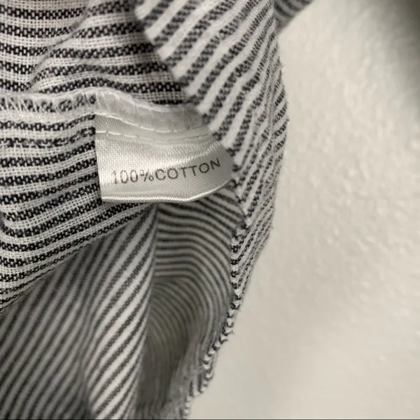 BRANDY Melville Theia‎ Off The Shoulder Striped Top S - Image 7