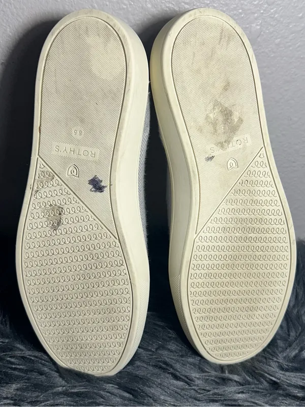 Rothys The Original Slip On Sneaker Diamond Twill Slip-On Size 8.5 - Image 5