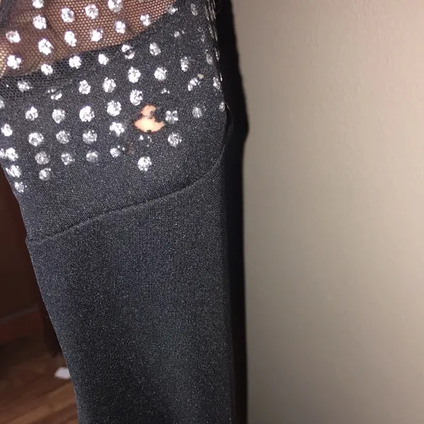 Morgan and Co. black and silver dress size 7/8 sparkly prom dress long m…​​ - Image 5