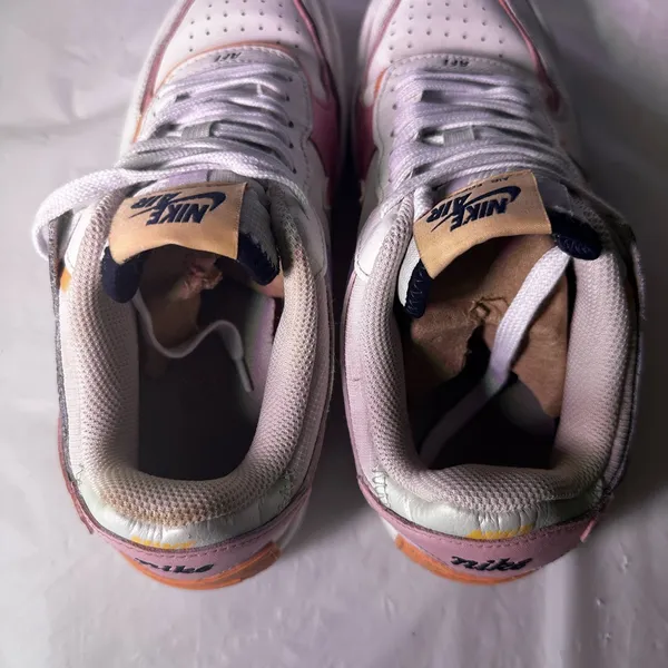 Nike Women's Air Force 1 Shadow - Cream and Pink - Image 8