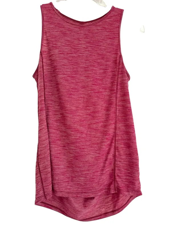 Lululemon draped Open Back Low Key Athletic Tank Heathered Ruby Red Size S - Image 6