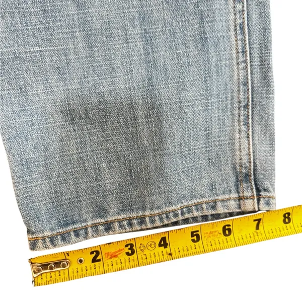 Veronica Beard Womens Rinley Cropped Straight Leg High Rise Jeans Denim Size 30 - Image 8