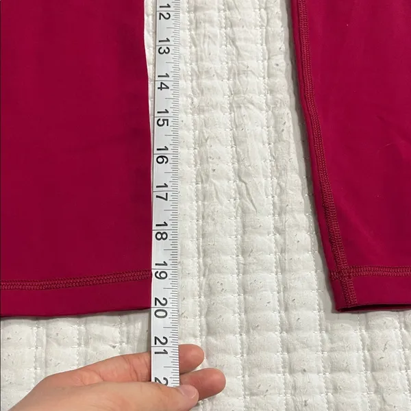 lululemon athletica red Leggings - Image 2