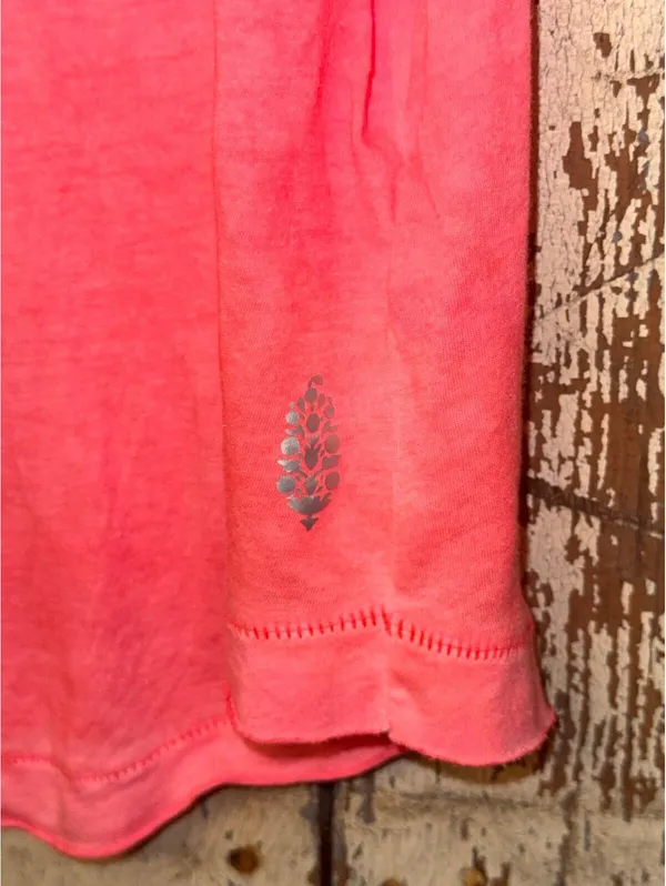 Free People Moement lightweight activewear tank top bright coral size XS - Image 2