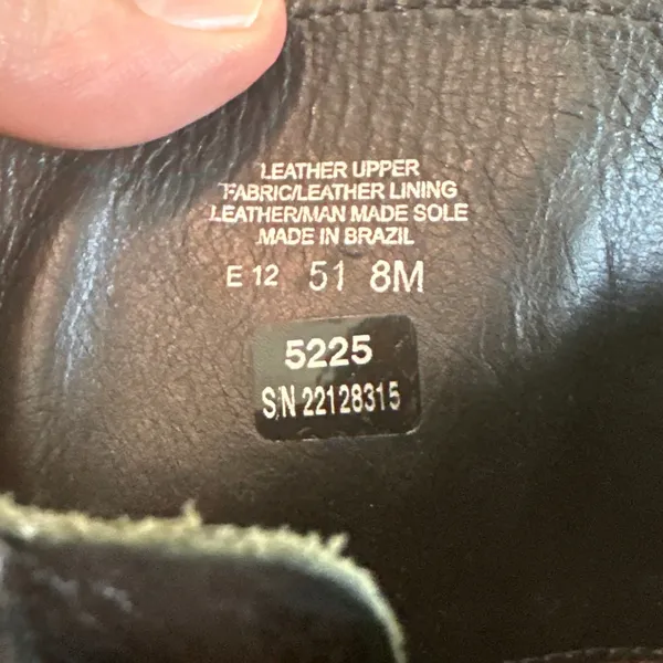 Tory Burch Tenley Riding Boots Black Leather Suede Gold T Logo Sz 8 - Image 8