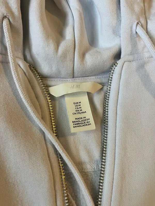 H&M Zip Up Hoodie - Image 3