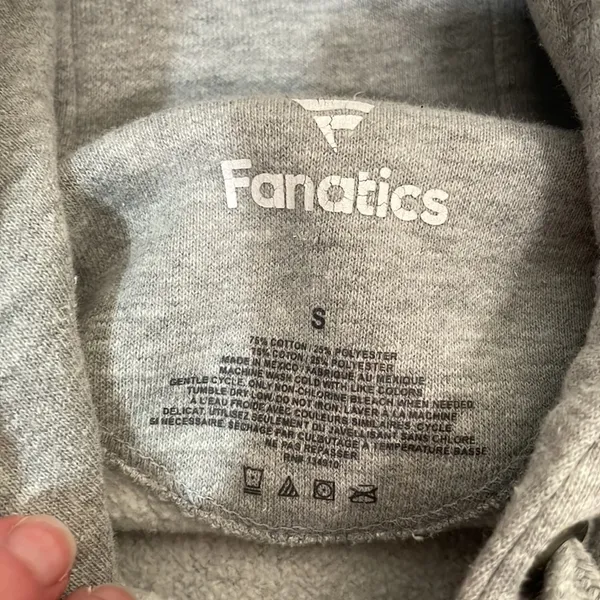 Fanatics Dallas Cowboys‎ Hoodie Sweatshirt Grey Women’s Small - Image 4