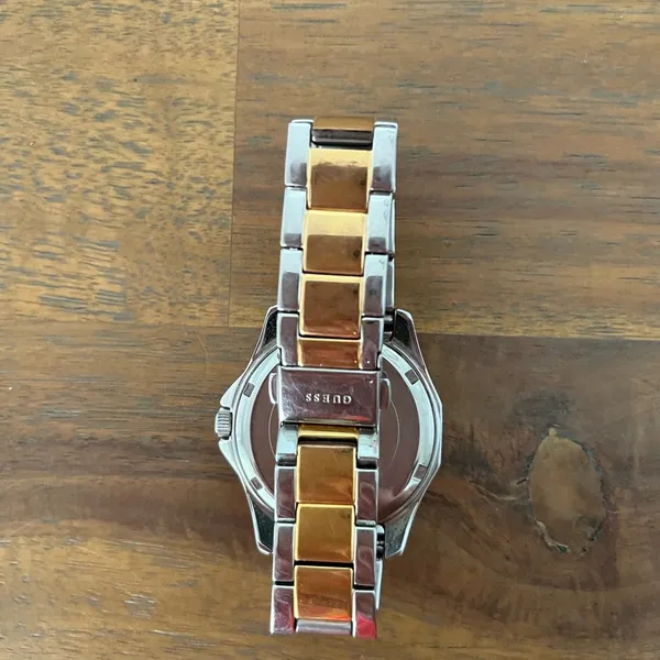 Guess women’s watch for small wrist. It has few scratches. - Image 2