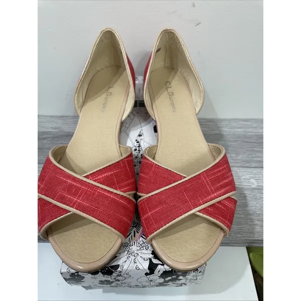 Chinese Laundry Fortune Linen Coral 9 1/2 ladies shoes - Image 2