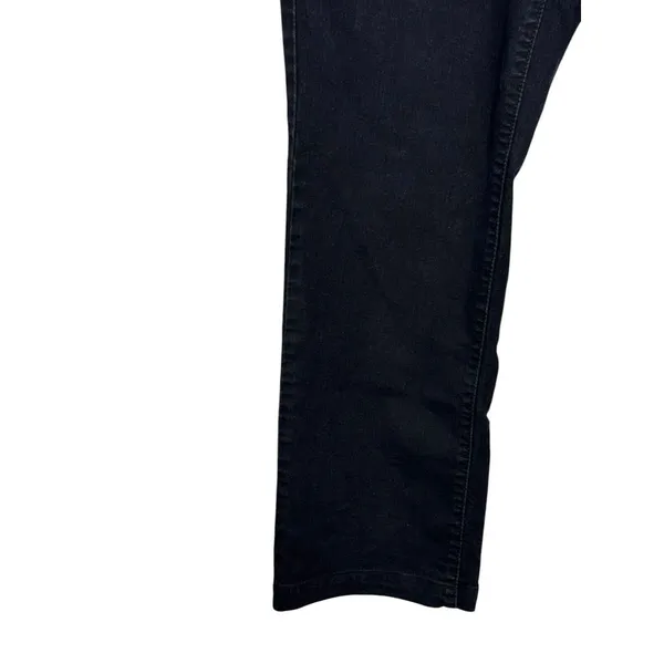 Levi's 505 Women's Jeans Straight Leg Cropped‎ Boyfriend Mom Denim Black Sz. 32 - Image 3