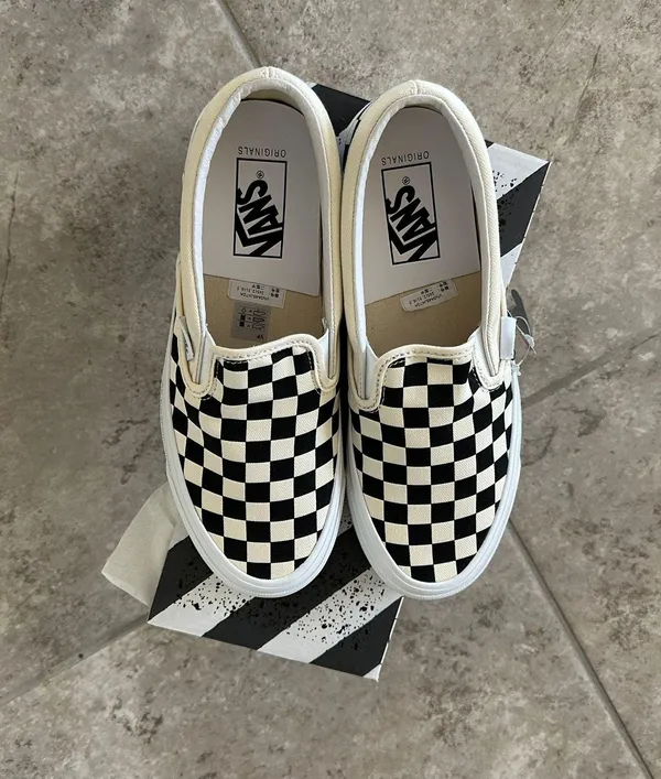Vans Vault  Classic Slip On Sail Checkerboard - Image 7