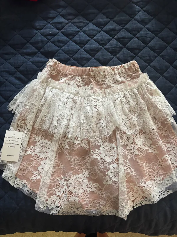 For love and lemons White lace skirt - Image 2