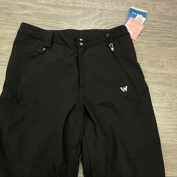 White Sierra Womens New Snow Pants Black M - Image 3