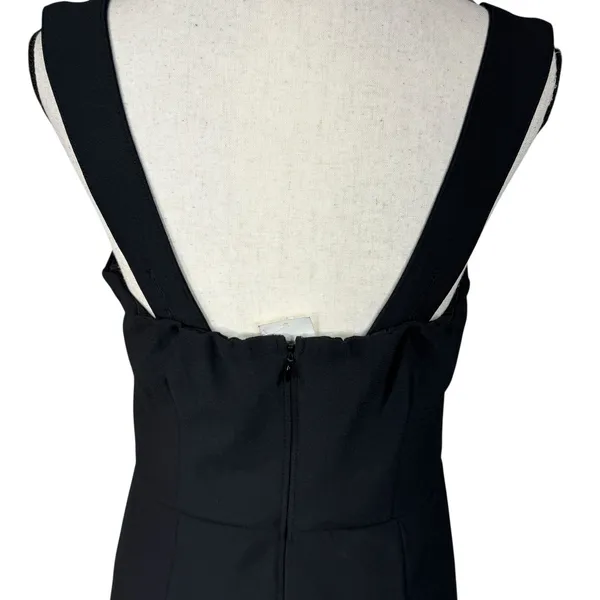 Abercrombie & Fitch Large Midi Dress Square Neck Stretch Empire Waist Sleeveless - Image 6