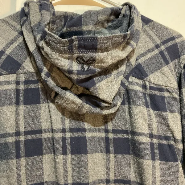 TNA ARITZIA boy friends fit buttons up shirt hooded:Box L04: - Image 5