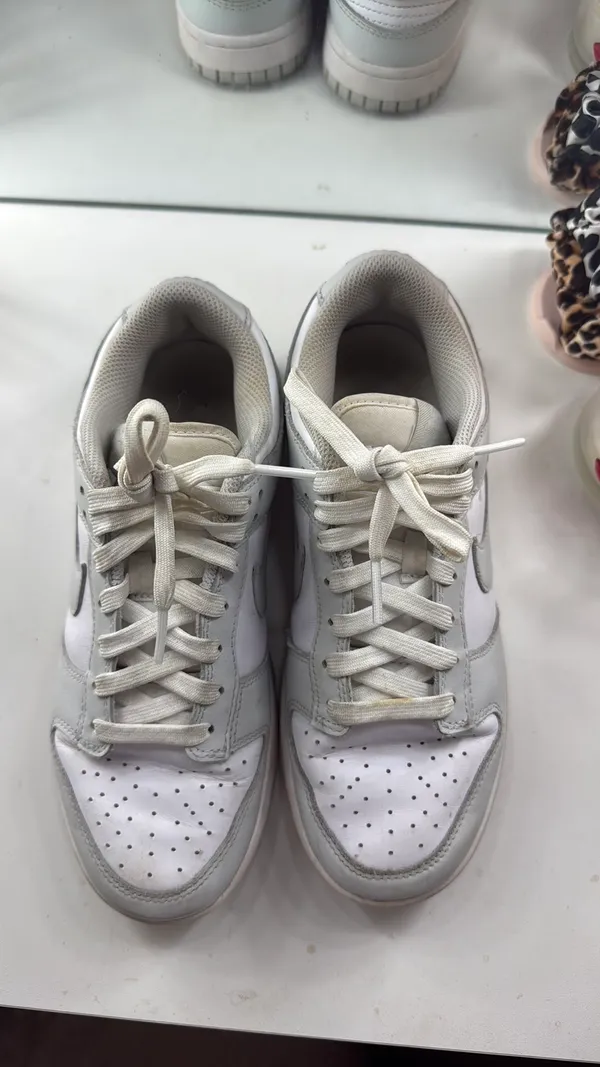 Grey Nike Dunk Fog 7W - Image 2