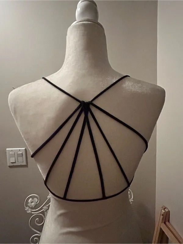 Intimately free people black strappy back bralette - Image 2