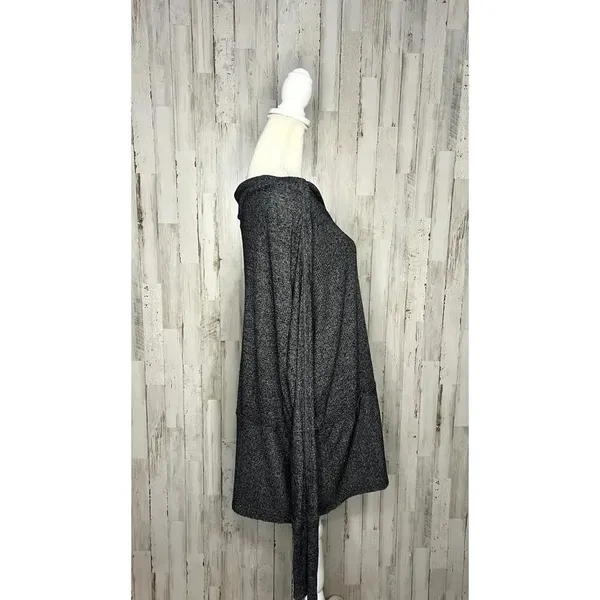 Free People‎ We The Free Londontown Thermal Top Gray Size Small Tunic Blouse - Image 4