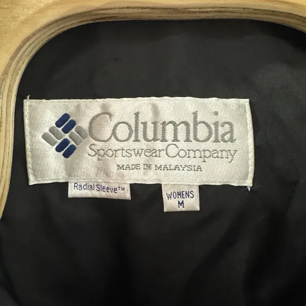 Vintage Columbia Windbreaker Jacket Medium Gorpcore 90s Bugaboo‎ Full Zip Purple - Image 9