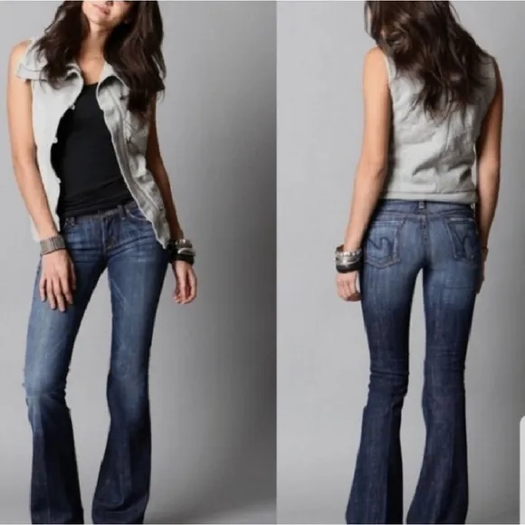 Citizens of Humanity Ingrid Low Waist Flare Jeans - Image 2