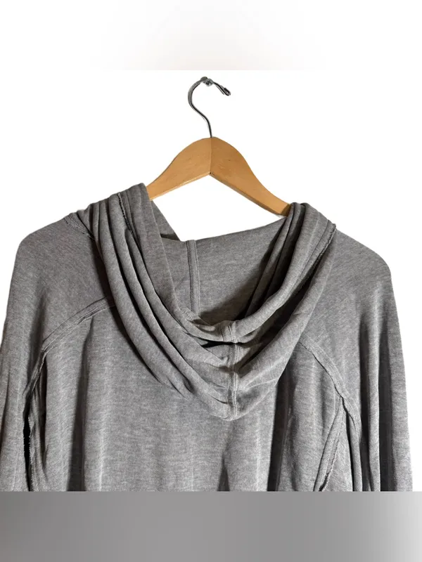 Free People Movement Ready Go Hoodie Women's XS Relaxed Workout Casual Top Grey - Image 8