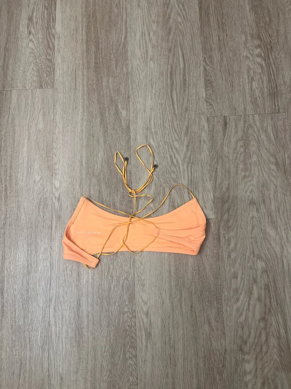 white fox swimsuit top - Image 2