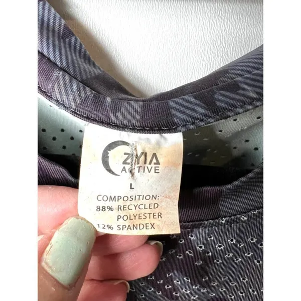 ZYIA purple camo tank top women’s‎ size large athletic - Image 4