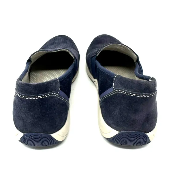 Dansko Size 7 Loafer Black Suede Slip‎ On Comfort Sole Walking Everyday Casual - Image 4