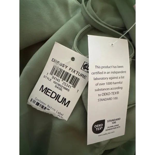 Brand New State of Day Women's Size Medium Basil Green Sleep Dress Gown - Image 5