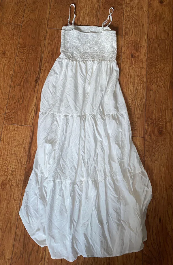 White Maxi Sundress - Image 3