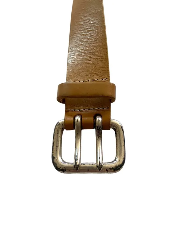 Express Genuine Leather Belt Brown Size L Neutral Preppy Minimalist Spring Cute - Image 6